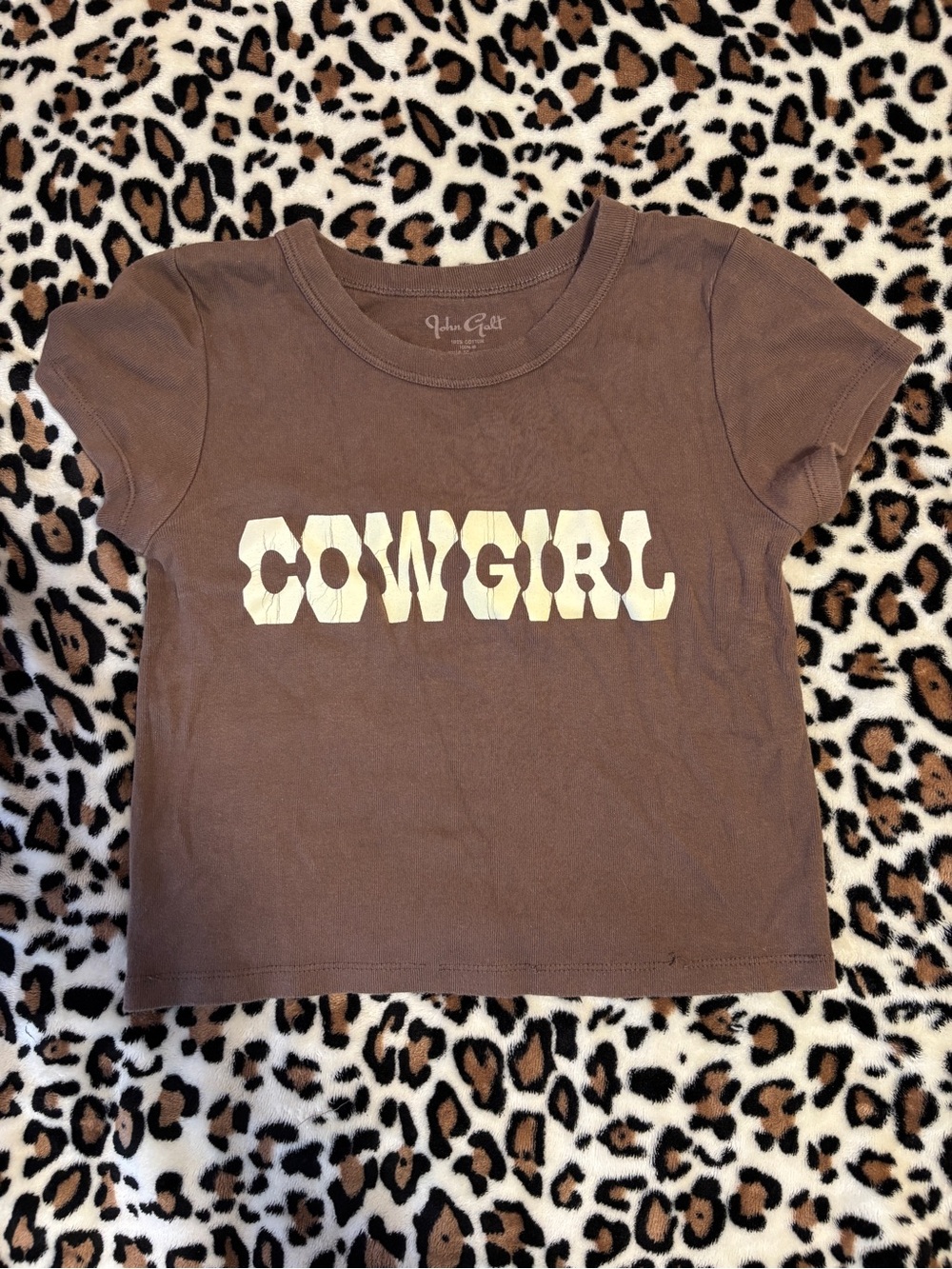 Brandy Melville "Cowgirl" Graphic Tee